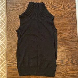 All Saints sleeveless turtleneck sweater